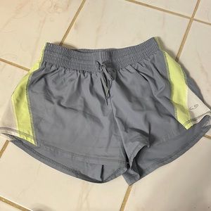 Athletic shorts. No lining